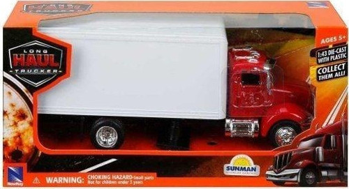 Sunman 1:43 Long Haul Short Truck Peterbilt 335 Araçlar Kız Erkek Çocuk Oyuncak Eğitici Oyuncaklar