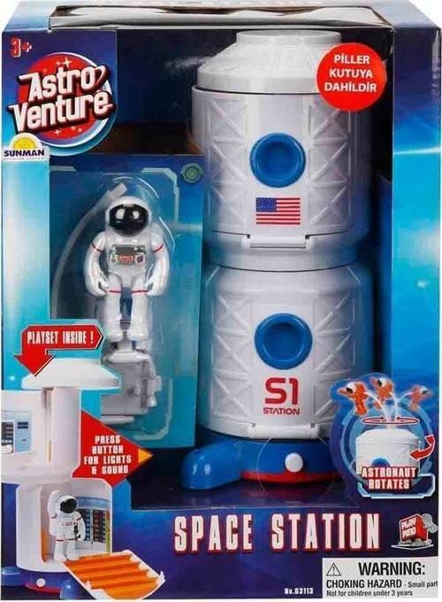 S00063113 UZAY SET ASTR VENTURE UZAY İSTASYONU-SUN Kız Erkek Çocuk Oyuncak Eğitici Oyuncaklar