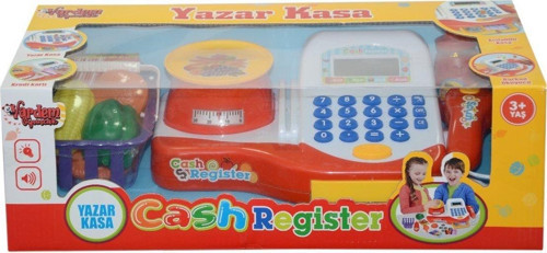HUA-66065-66067 Işıklı ve Sesli Sesli Yazarkasa Kız Erkek Çocuk Oyuncak Eğitici Oyuncaklar