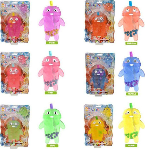 12387 SUN-BTF-FİGÜR BUBBLE TEA CRYSTAL BOBA PALS SERIES 14CM 6A Kız Erkek Çocuk Oyuncak Eğitici Oyun