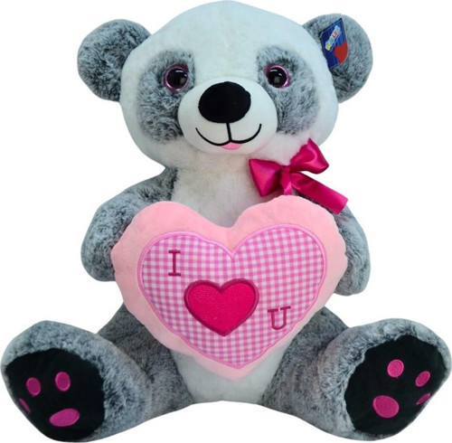 50cm KALP TUTAN PANDA Kız Erkek Çocuk Oyuncak Eğitici Oyuncaklar