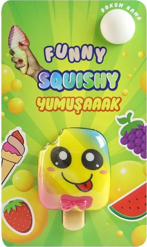 Squishy Çubuk Dondurma Kız Erkek Çocuk Oyuncak Eğitici Oyuncaklar
