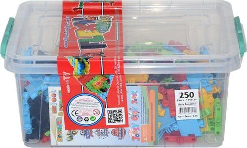 124 Flexy 250 Parça Yapı Blokları Kız Erkek Çocuk Oyuncak Eğitici Oyuncaklar