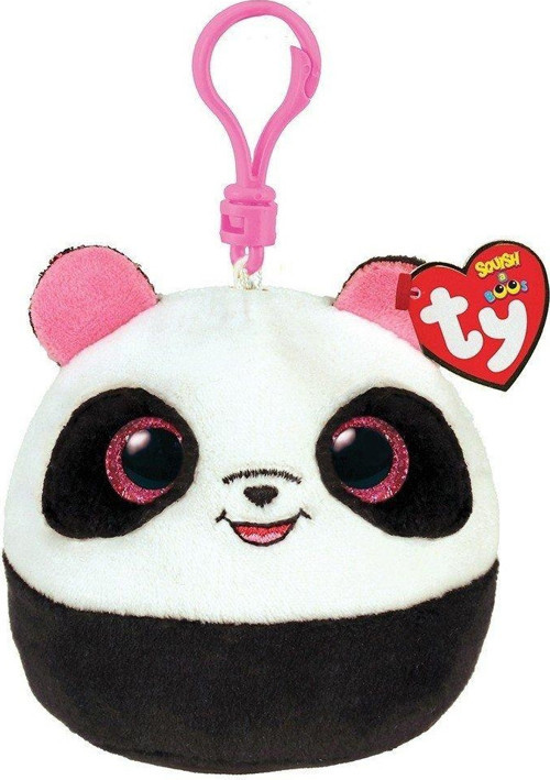 Ty Squishy Beanies Peluş Panda Anahtarlık Bamboo Kız Erkek Çocuk Oyuncak Eğitici Oyuncaklar