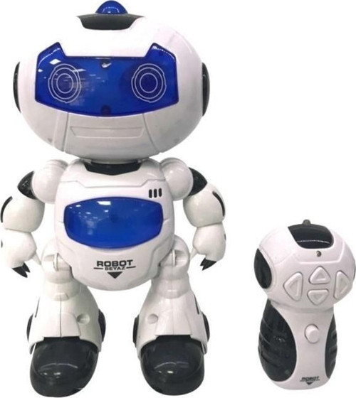 UZAKTAN KUMANDALI PİLLİ ROBOT Kız Erkek Çocuk Oyuncak Eğitici Oyuncaklar