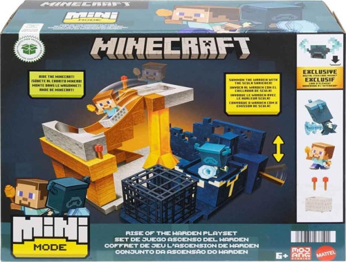 HXT72 Minecraft Warden Oyun Seti Kız Erkek Çocuk Oyuncak Eğitici Oyuncaklar
