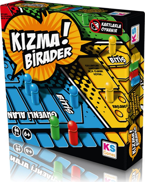 Kızma Birader - Kutu Oyunu Kız Erkek Çocuk Oyuncak Eğitici Oyuncaklar