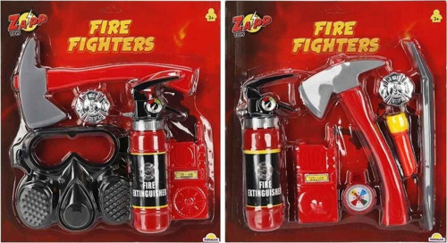 KRTL.İTFAİYE SET MASKE Y.TÜPÜ 5-7PRÇ.2A. Kız Erkek Çocuk Oyuncak Eğitici Oyuncaklar