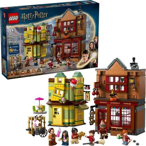 76452 Lego Harry Potter-Quidditch Malzemeleri ve Dondurma Salonu 795 parça +8yaş Kız Erkek Çocuk Oyu