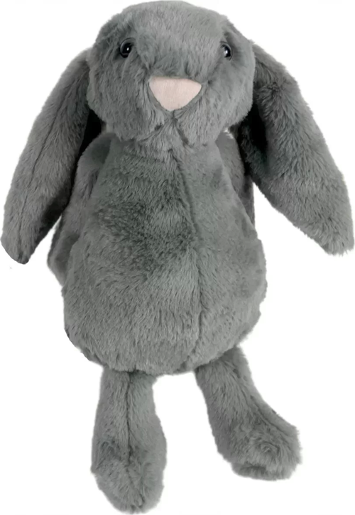 Uyku Arkadaşı Tavşan Peluş Gri 34cm Kız Erkek Çocuk Oyuncak Eğitici Oyuncaklar