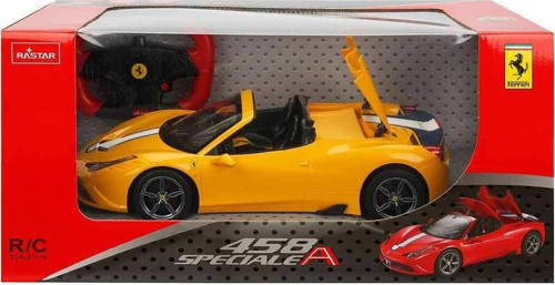 74560 1:14 Ferrari 458 Speciale Uzaktan Kumandalı Işıklı Araba Kız Erkek Çocuk Oyuncak Eğitici Oyunc