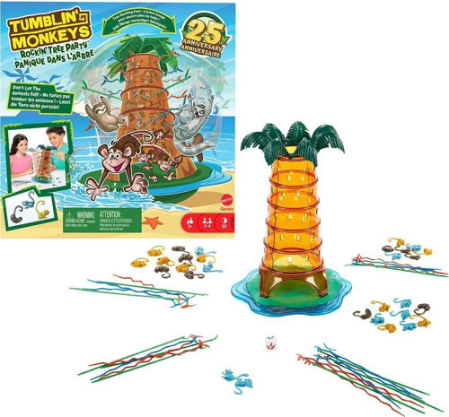 HTW65 Tumblin' Monkeys 25. Yıl Özel Kutu Oyunu Kız Erkek Çocuk Oyuncak Eğitici Oyuncaklar
