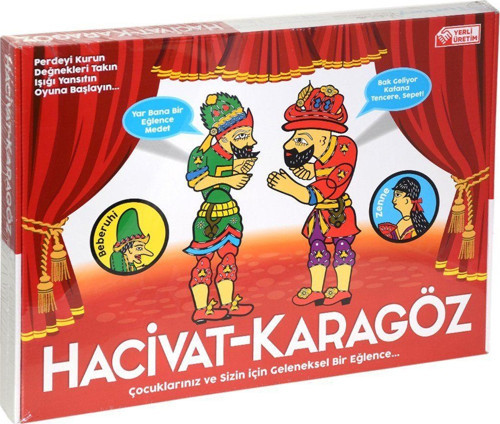 5242 Hacivat ve Karagöz -Redka Kız Erkek Çocuk Oyuncak Eğitici Oyuncaklar