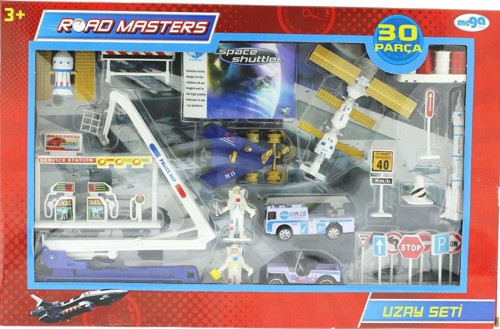 Die Cast Asansörlü Uzay Seti 30 Parça Jp8106 Kız Erkek Çocuk Oyuncak Eğitici Oyuncaklar