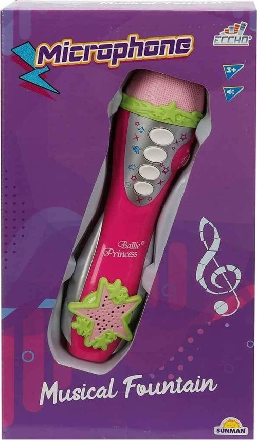 34564 Müzikli Karaoke Mikrofon Kız Erkek Çocuk Oyuncak Eğitici Oyuncaklar
