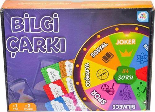 LC7505 Bilgi Çarkı - Laço Kids Kız Erkek Çocuk Oyuncak Eğitici Oyuncaklar