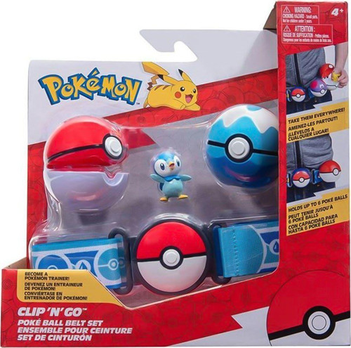 POK 95283-U Pokemon Clip N Go Pokeball Kemer ve Figür Seti Seri 1 -Necotoys Kız Erkek Çocuk Oyuncak
