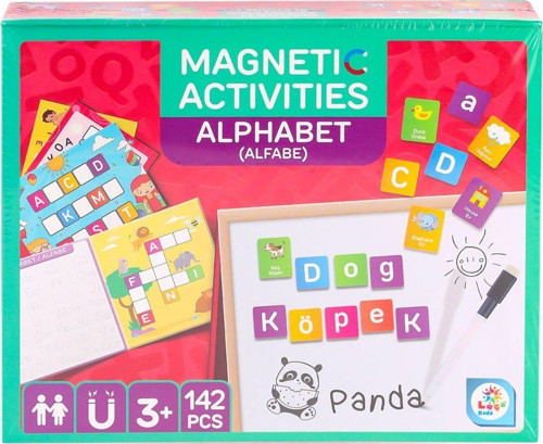 LC7981 Manyetik Alfabe Aktivite Kız Erkek Çocuk Oyuncak Eğitici Oyuncaklar