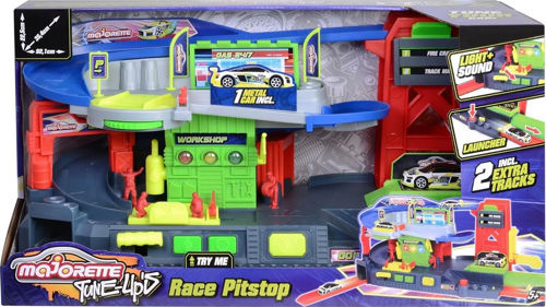 Tune Up's Race Pitstop Kız Erkek Çocuk Oyuncak Eğitici Oyuncaklar