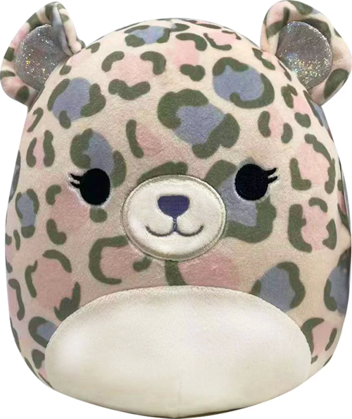 Squishmallow Benekli Leopar Dallas 20cm Kız Erkek Çocuk Oyuncak Eğitici Oyuncaklar