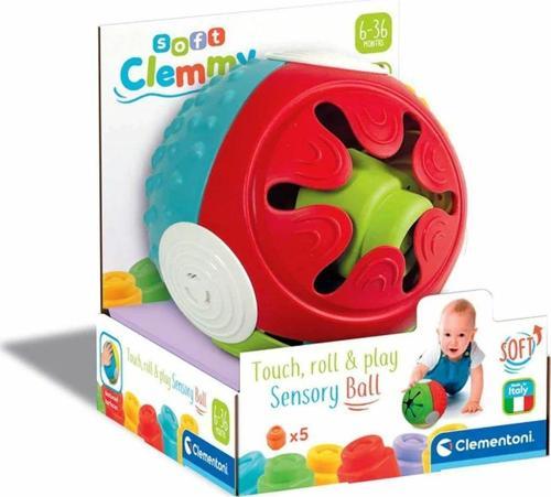 17689 Soft Clemmy - Yumuşak Blok Duyusal Top, 5 parça 6-36 ay Kız Erkek Çocuk Oyuncak Eğitici Oyunca