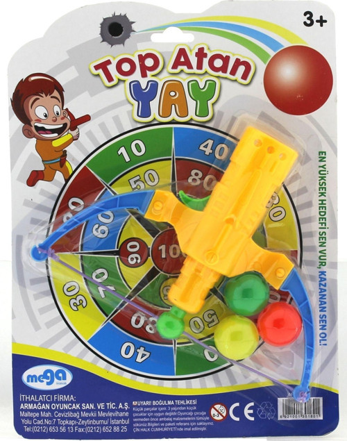 Top Atan Sarı Yay Kız Erkek Çocuk Oyuncak Eğitici Oyuncaklar