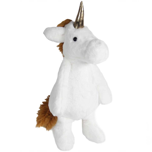 Uyku Arkadaşı Peluş Unicorn Beyaz 50cm Kız Erkek Çocuk Oyuncak Eğitici Oyuncaklar