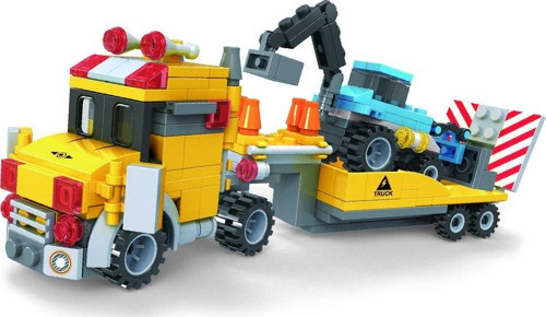 Ausini Assembling Master 3 in 1 264 Parça Çekici Kamyonlar Kız Erkek Çocuk Oyuncak Eğitici Oyuncakla