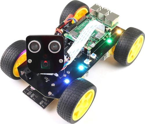 4WD Akıllı Araç Kiti - Raspberry Pi Robot İçin