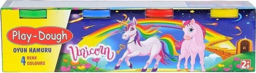 ERN-004 Dörtlü Oyun Hamuru - Eren Oyuncak Kız Erkek Çocuk Oyuncak Eğitici Oyuncaklar