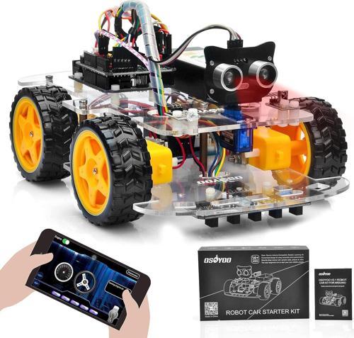 Robot Araba Başlangıç Kiti - Arduino -STEM Uzaktan Kontrollü Eğitici