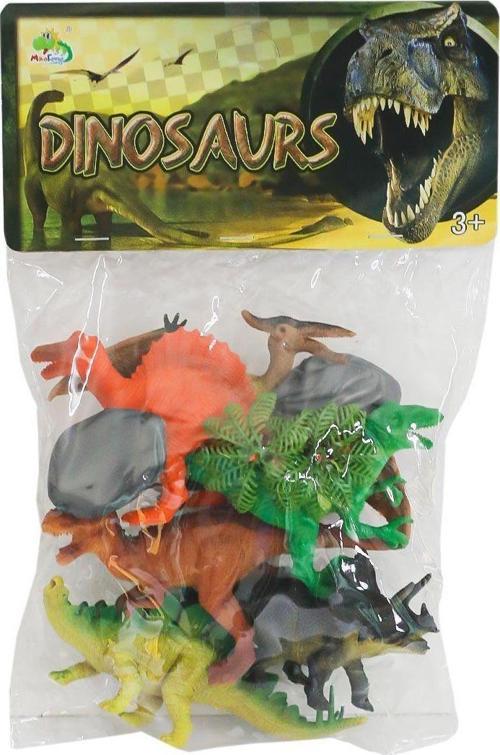 KZL-KL5-006ABC PVC Dinazor Hayvan Seti -Kızılkaya Oyuncak Kız Erkek Çocuk Oyuncak Eğitici Oyuncaklar