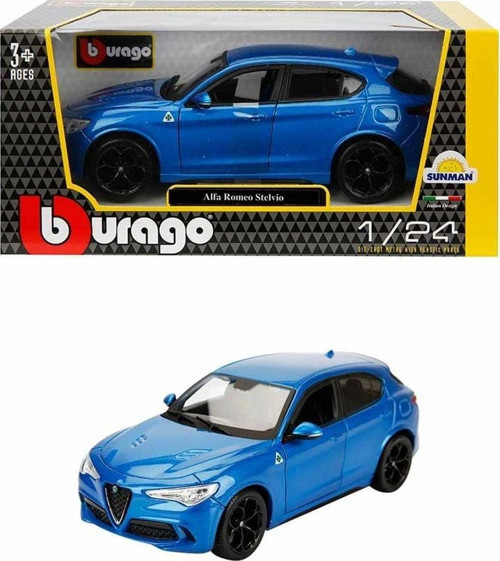 1:24 Alfa Romeo Stelvio Model Araba Kız Erkek Çocuk Oyuncak Eğitici Oyuncaklar