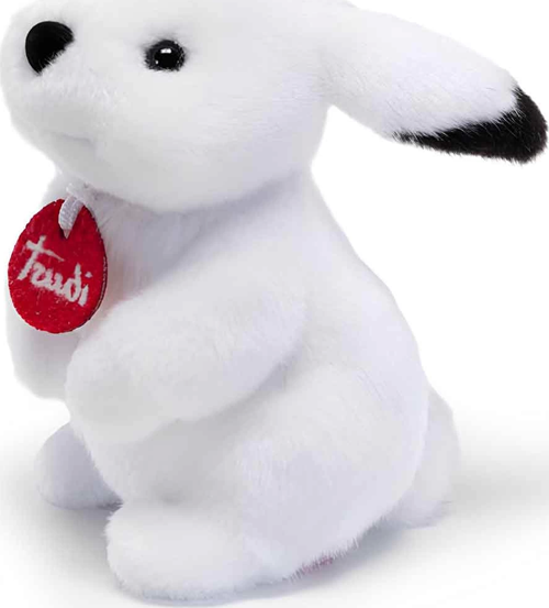 Trudi Peluş Beyaz Tavşan 20cm Kız Erkek Çocuk Oyuncak Eğitici Oyuncaklar
