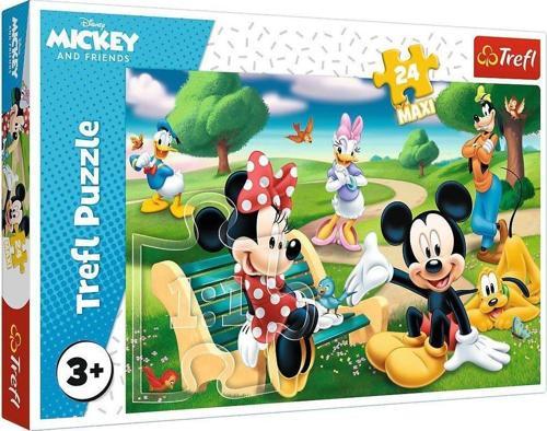 PUZZLE-14344 Disney Standart 24 Parça Maxi Çocuk Puzzle Kız Erkek Çocuk Oyuncak Eğitici Oyuncaklar