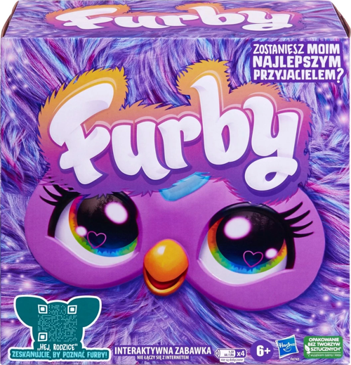 Furby Mor İnterakti̇f Peluş F6743 ***DİLİ İNGİLİZCEDİR*** Kız Erkek Çocuk Oyuncak Eğitici Oyuncakla