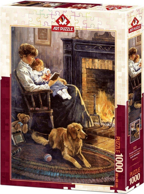 5173 Art Puzzle Nostaljik Uyku Hikayesi 1000 Parça Puzzle Kız Erkek Çocuk Oyuncak Eğitici Oyuncaklar
