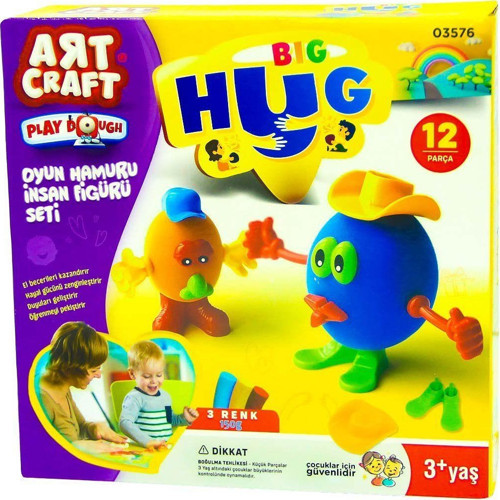 Dede Oyun Hamuru İnsan Figürü Seti Kız Erkek Çocuk Oyuncak Eğitici Oyuncaklar