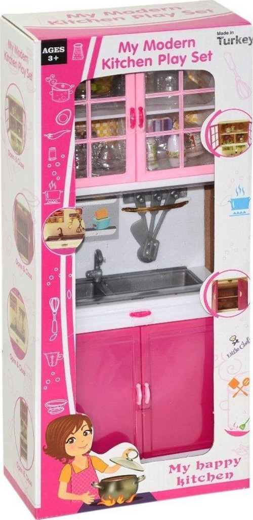02302 LAVABO MY HAPPY KITCHEN Kız Erkek Çocuk Oyuncak Eğitici Oyuncaklar