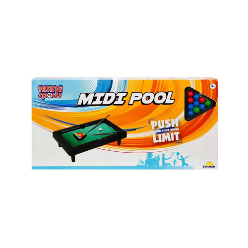 Midi Pool Orta Boy Bilardo Oyun Seti - 040AK Kız Erkek Çocuk Oyuncak Eğitici Oyuncaklar