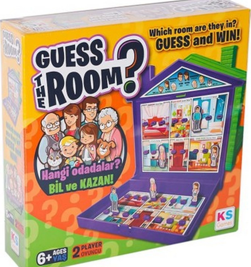 KS Games Guess the Room 25117 Kız Erkek Çocuk Oyuncak Eğitici Oyuncaklar
