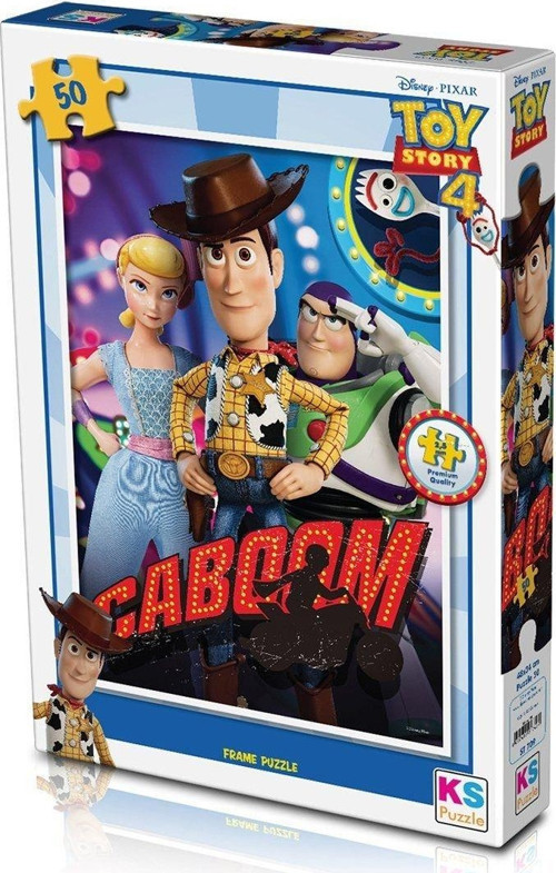 TS 709 Puzzle 50/TOY STORY 4 PUZZLE 50 PARÇA Kız Erkek Çocuk Oyuncak Eğitici Oyuncaklar