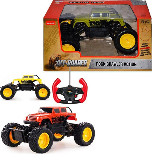 59100 1:18 Rock Crawler Uzaktan Kumandalı Aksiyon Aracı Kız Erkek Çocuk Oyuncak Eğitici Oyuncaklar
