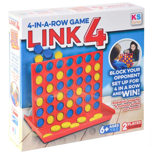 KS Games Link 4 Sıralı Oyun Kız Erkek Çocuk Oyuncak Eğitici Oyuncaklar