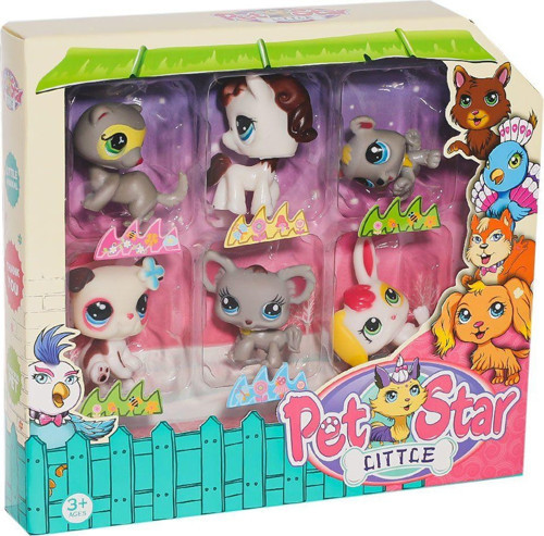 KZL-3046A3 Little Pet Star Seti Kız Erkek Çocuk Oyuncak Eğitici Oyuncaklar