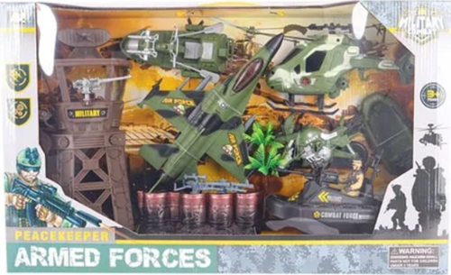 Gözcü Kuleli Barış Gücü Büyük Askeri Set Kız Erkek Çocuk Oyuncak Eğitici Oyuncaklar