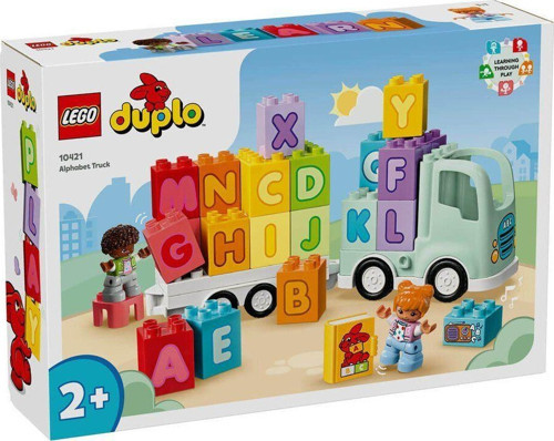 10421 LEGO® DUPLO® Alfabe Kamyonu 36 parça +2 yaş Kız Erkek Çocuk Oyuncak Eğitici Oyuncaklar