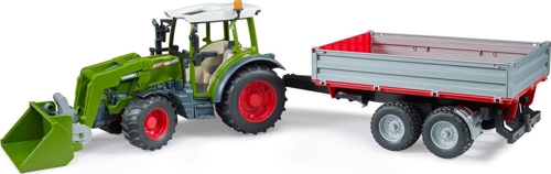 Fendt Vario 211 Kepçeli Traktör & Römork Kız Erkek Çocuk Oyuncak Eğitici Oyuncaklar