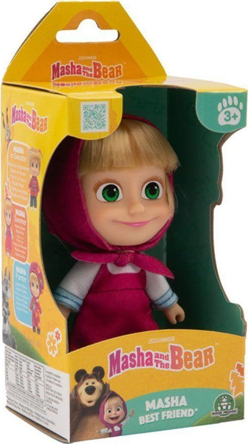 MHA26000 Maşa ve Koca 12cm Masha Bebek Kız Erkek Çocuk Oyuncak Eğitici Oyuncaklar