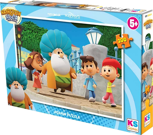 KS Games Nasreddin Hoca 200 Parça Puzzle Kız Erkek Çocuk Oyuncak Eğitici Oyuncaklar